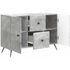 Kabalas Betono pilka 89 x 34,5 x 60 cm Apdirbta mediena