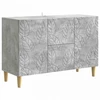 Kabalas Betono pilka 89 x 34,5 x 60 cm Apdirbta mediena