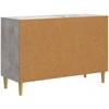 Kabalas Betono pilka 89 x 34,5 x 60 cm Apdirbta mediena
