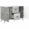 Kabalas Betono pilka 89 x 34,5 x 60 cm Apdirbta mediena