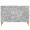 Kabalas Betono pilka 89 x 34,5 x 60 cm Apdirbta mediena
