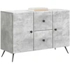 Kabalas Betono pilka 89 x 34,5 x 60 cm Apdirbta mediena