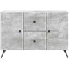 Kabalas Betono pilka 89 x 34,5 x 60 cm Apdirbta mediena