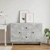 Kabalas Betono pilka 89 x 34,5 x 60 cm Apdirbta mediena