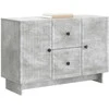 Kabalas Betono pilka 89 x 34,5 x 60 cm Apdirbta mediena