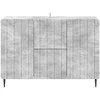 Kabalas Betono pilka 89 x 34,5 x 62 cm Apdirbta mediena
