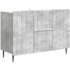 Kabalas Betono pilka 89 x 34,5 x 62 cm Apdirbta mediena