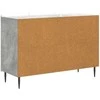 Kabalas Betono pilka 89 x 34,5 x 62 cm Apdirbta mediena