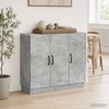 Kabalas Betono pilka 89 x 34,5 x 77 cm Apdirbta mediena