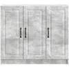 Kabalas Betono pilka 89 x 34,5 x 77 cm Apdirbta mediena