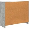 Kabalas Betono pilka 89 x 34,5 x 77 cm Apdirbta mediena