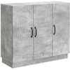 Kabalas Betono pilka 89 x 34,5 x 77 cm Apdirbta mediena