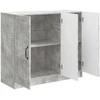 Kabalas Betono pilka 89 x 34,5 x 77 cm Apdirbta mediena
