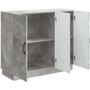 Kabalas Betono pilka 89 x 34,5 x 77 cm Apdirbta mediena