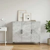 Kabalas Betono pilka 89 x 34,5 x 80 cm Apdirbta mediena
