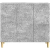 Kabalas Betono pilka 89 x 34,5 x 80 cm Apdirbta mediena