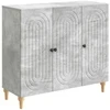 Kabalas Betono pilka 89 x 34,5 x 80 cm Apdirbta mediena