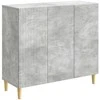 Kabalas Betono pilka 89 x 34,5 x 80 cm Apdirbta mediena
