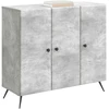 Kabalas Betono pilka 89 x 34,5 x 80 cm Apdirbta mediena