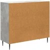 Kabalas Betono pilka 89 x 34,5 x 80 cm Apdirbta mediena