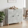 Kabalas Betono pilka 89 x 34,5 x 80 cm Apdirbta mediena
