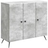 Kabalas Betono pilka 89 x 34,5 x 80 cm Apdirbta mediena