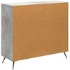Kabalas Betono pilka 89 x 34,5 x 80 cm Apdirbta mediena