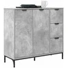 Kabalas Betono pilka 89,5 x 33 x 82 cm Apdirbta mediena