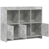 Kabalas Betono pilka 98,5 x 33 x 80 cm Apdirbta mediena