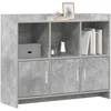 Kabalas Betono pilka 98,5 x 33 x 80 cm Apdirbta mediena
