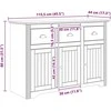 Kabalas BODO Medus ruda 115,5 x 44 x 80 cm Apdirbta mediena