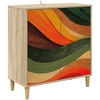 Kabalas BONN Sonoma ąžuolo 69 x 33 x 75 cm Apdirbta mediena