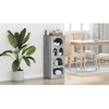 Kabalas ELST Pilkas Sonoma 40 x 35 x 100,5 cm Apdirbta mediena