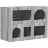 Kabalas ELST Pilkas Sonoma 80.5 x 35 x 59 cm Apdirbta mediena