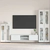 Kabalas FLORIN 55,5 x 29 x 100 cm Balta Apdirbta mediena