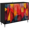 Kabalas HEESCH Juodojo ąžuolo 102 x 33 x 76 cm Apdirbta mediena