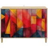 Kabalas HEESCH Sonoma ąžuolo 102 x 33 x 75 cm Apdirbta mediena