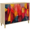 Kabalas HEESCH Sonoma ąžuolo 102 x 33 x 75 cm Apdirbta mediena