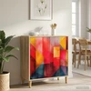 Kabalas HEESCH Sonoma ąžuolo 69 x 33 x 75 cm Apdirbta mediena