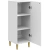 Kabalas Itin blizgi balta 33 x 34,5 x 90 cm Apdirbta mediena