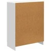 Kabalas Itin blizgi balta 66 x 34,5 x 87 cm Apdirbta mediena