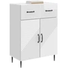 Kabalas Itin blizgi balta 66 x 34,5 x 89,5 cm Apdirbta mediena