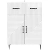 Kabalas Itin blizgi balta 66 x 34,5 x 89,5 cm Apdirbta mediena