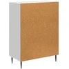 Kabalas Itin blizgi balta 66 x 34,5 x 89,5 cm Apdirbta mediena