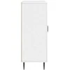 Kabalas Itin blizgi balta 66 x 34,5 x 89,5 cm Apdirbta mediena