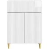 Kabalas Itin blizgi balta 66 x 34,5 x 90 cm Apdirbta mediena