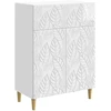 Kabalas Itin blizgi balta 66 x 34,5 x 90 cm Apdirbta mediena