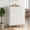 Kabalas Itin blizgi balta 66 x 34,5 x 90 cm Apdirbta mediena