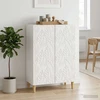 Kabalas Itin blizgi balta 66 x 34,5 x 90 cm Apdirbta mediena