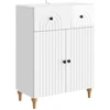 Kabalas Itin blizgi balta 66 x 34,5 x 90 cm Apdirbta mediena